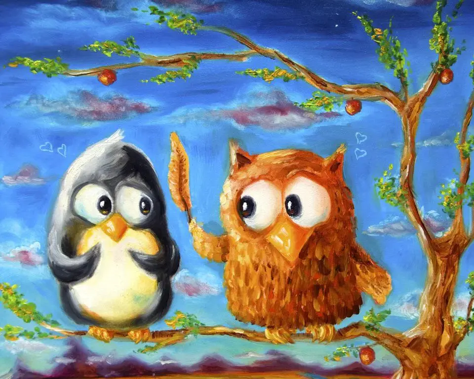 Birds Of A Feather Wooden Jigsaw Puzzle 1