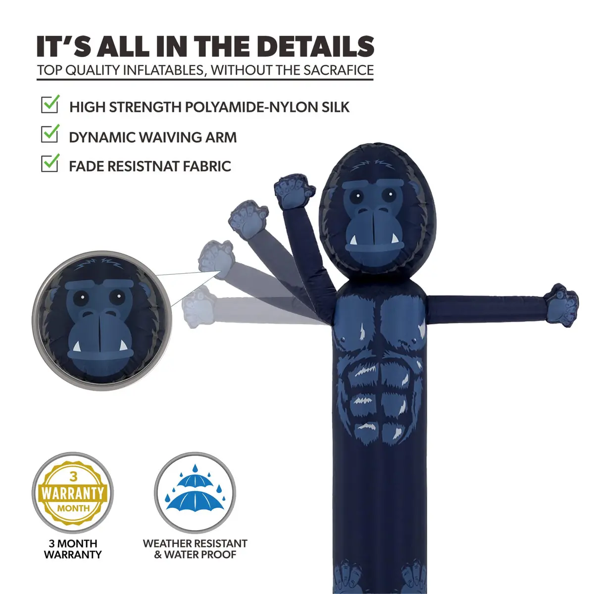6Ft Gorilla Air Wavers® 2