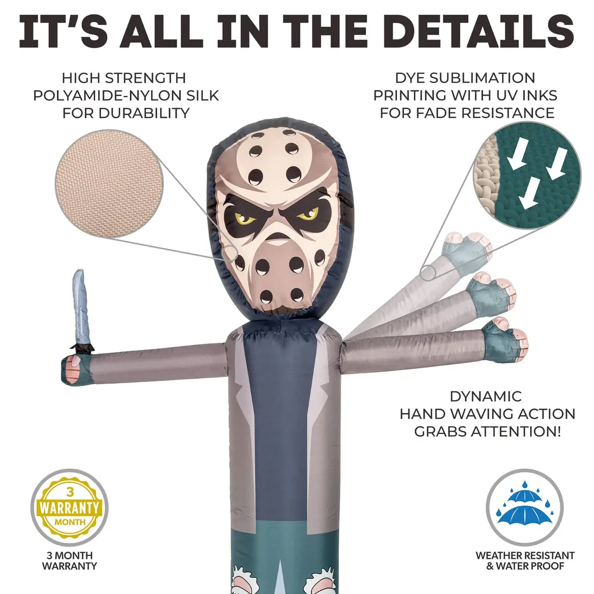 6Ft Masked Menace Air Wavers® 2