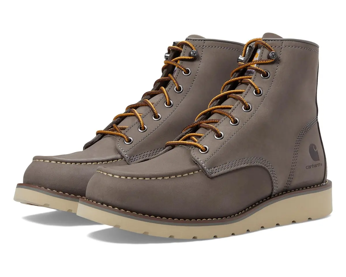 Women's 6" Moc Toe Wedge Boot 1