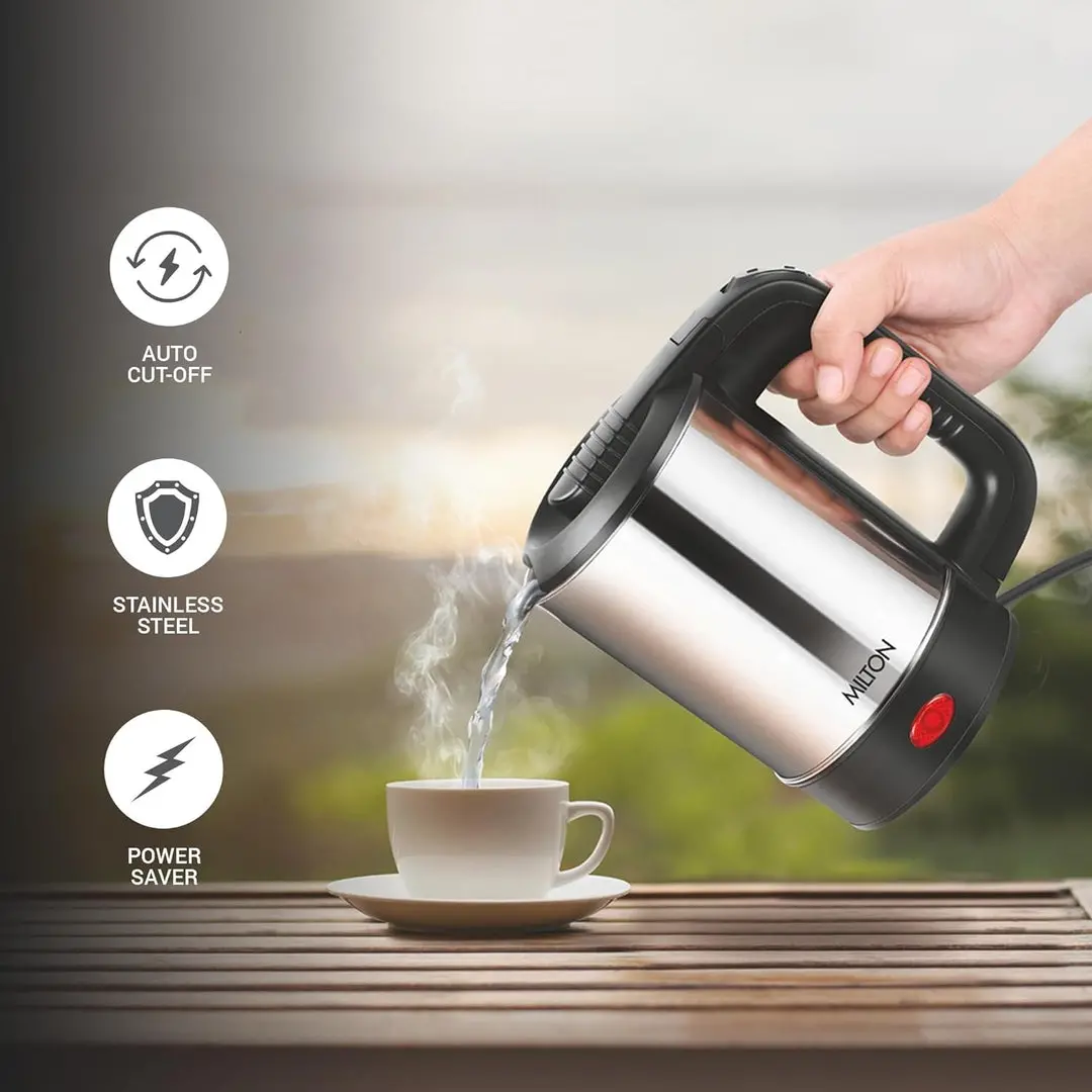 Milton Electric Insta Travel Kettle 500 Ml | 1000 W 2
