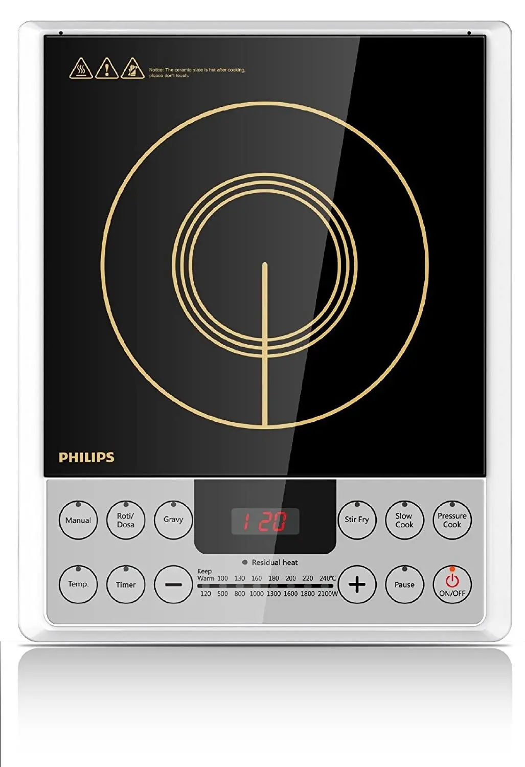Philips Hd4929/01 2100-Watt Induction Cooker (Black) 2