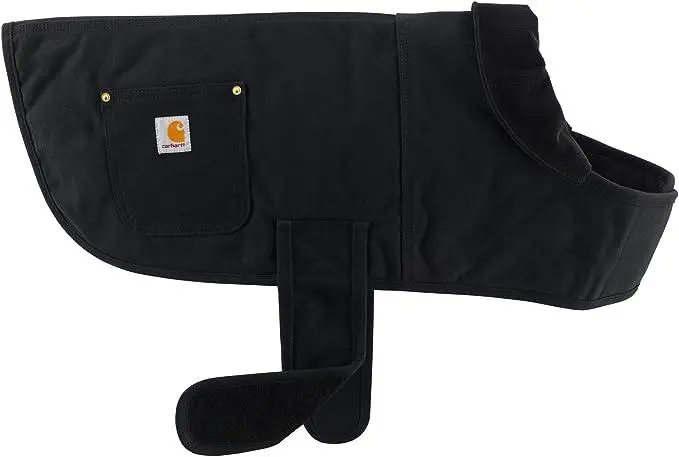 Firm Duck Insulated Dog Chore Coat - Black 1