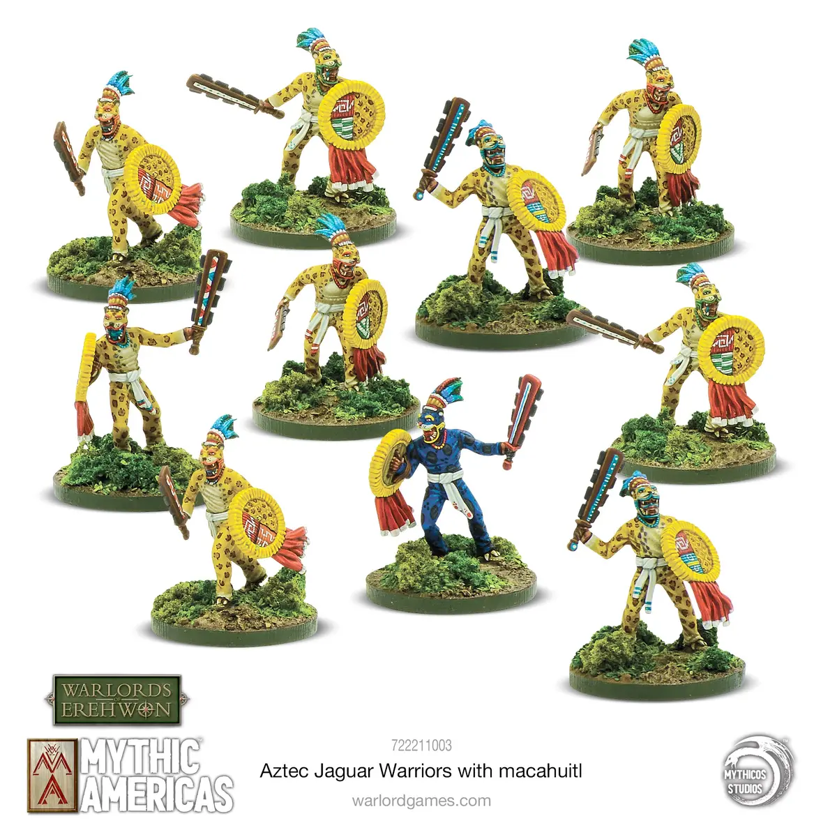 Aztec: Jaguar Warriors With Macuahuitl 1
