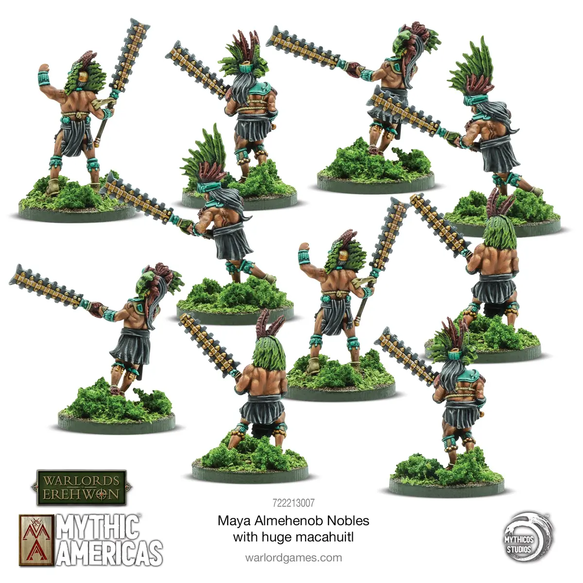 Maya: Almehenob Nobles With Huge Macuahuitl 2