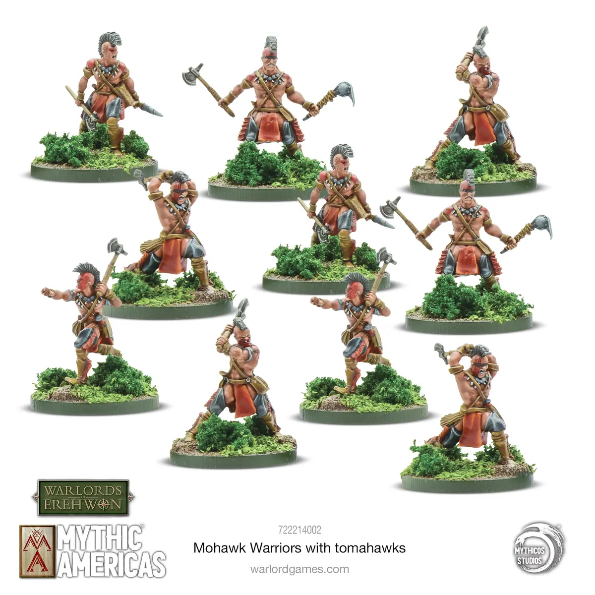 Nations: Mohawk Warriors With Tomahawks 1