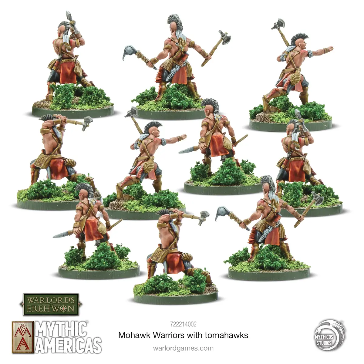 Nations: Mohawk Warriors With Tomahawks 2