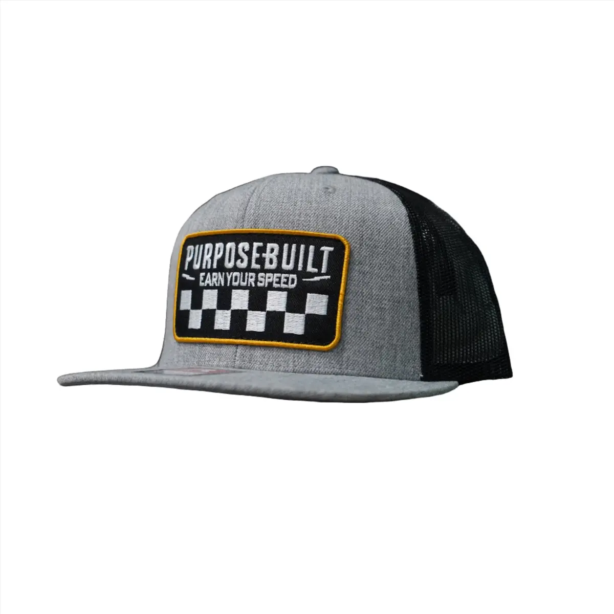 Earn Your Speed Snapback - Grey/Black 1