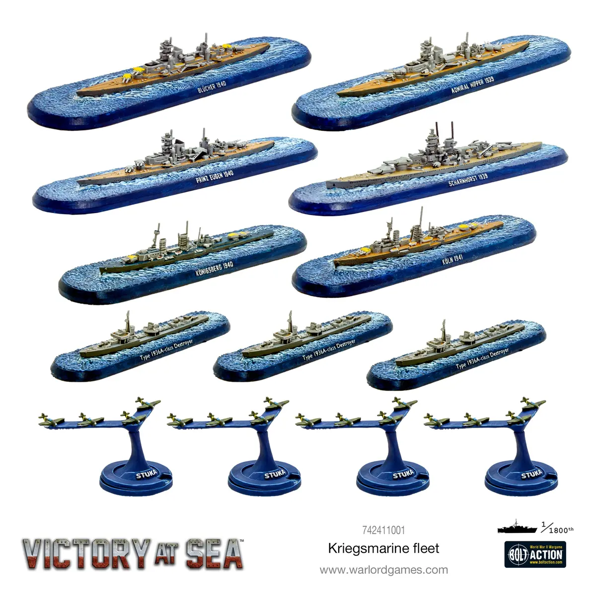Victory At Sea Kriegsmarine Fleet 1