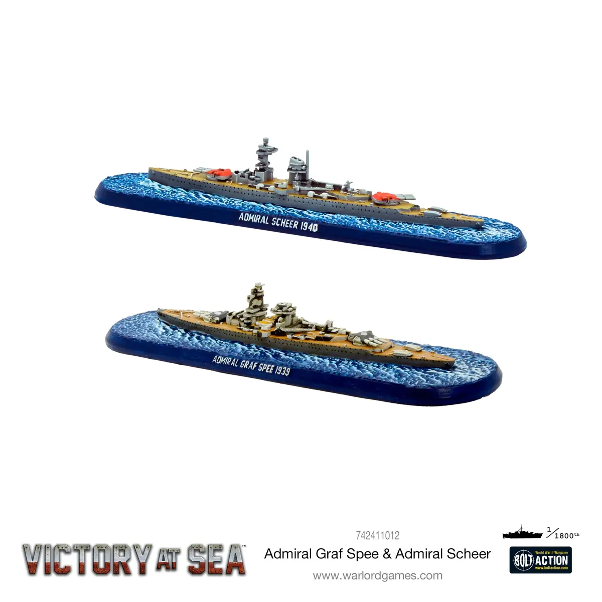 Victory At Sea: Cruisers - Admiral Graf Spee & Admiral Scheer 1