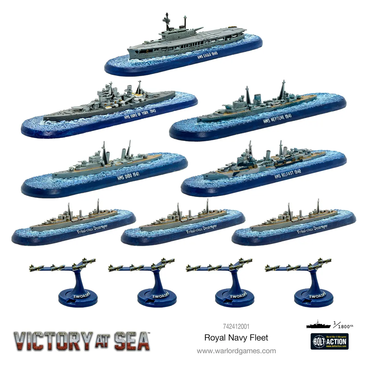 Victory At Sea Royal Navy Fleet 1