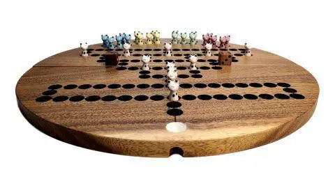 Barricade (Malefiz) - Large Round With Ceramic Frogs 1