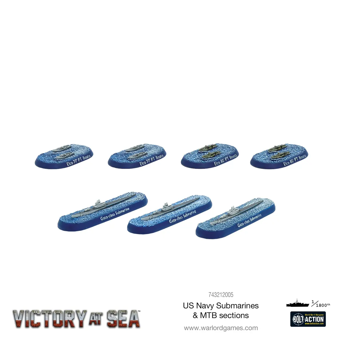 Victory At Sea - Us Navy Submarines & Mtb Sections 1