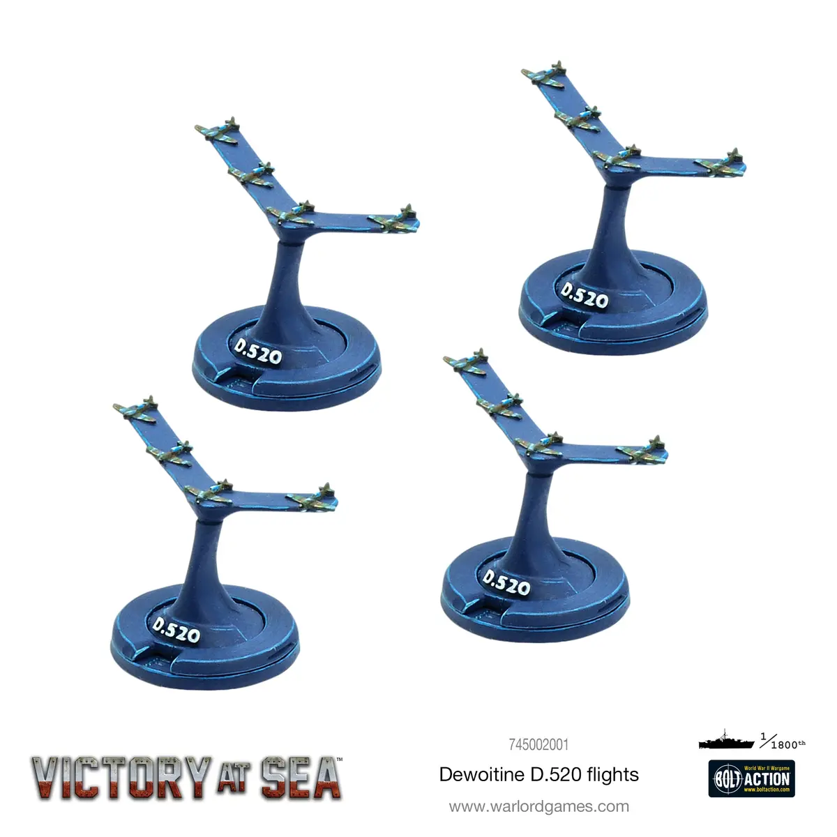 Victory At Sea: Dewoitine D.520 Flights 1