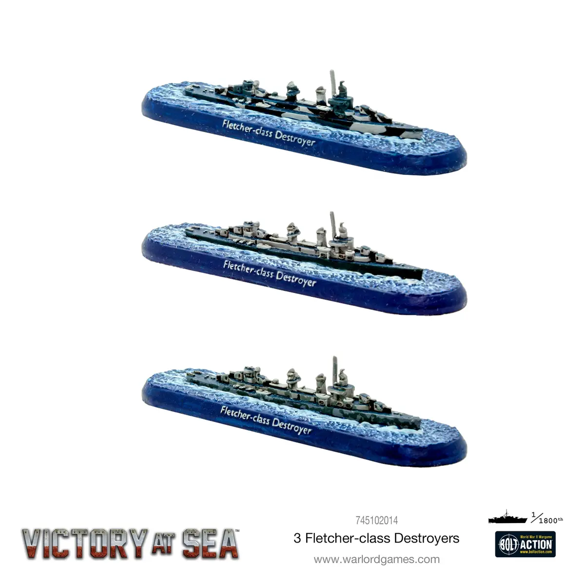 Victory At Sea Fletcher-Class Destroyers 1