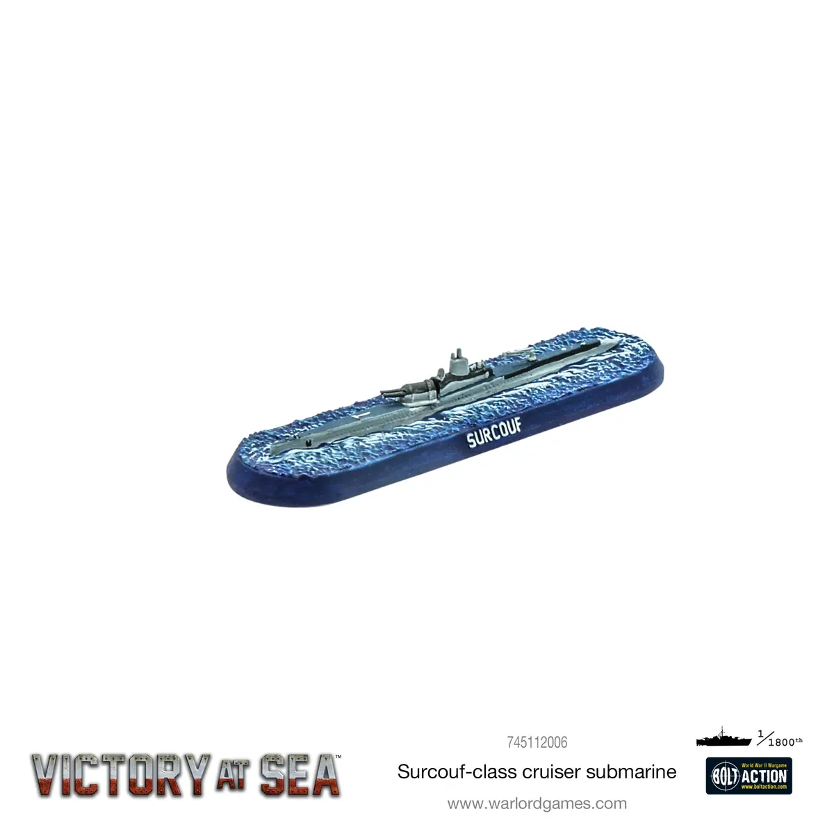 Victory At Sea - Surcouf Cruiser Submarine 1