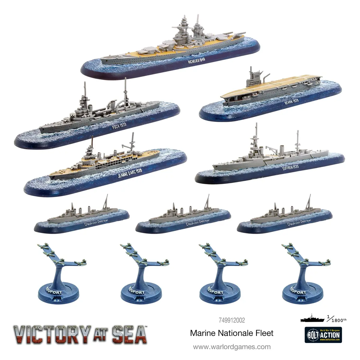 Victory At Sea - Marine Nationale Fleet 1