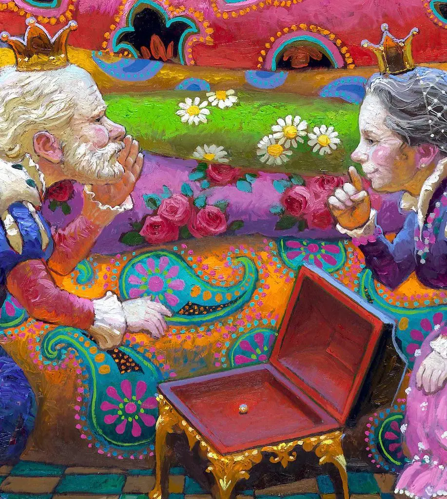 Princess And The Pea Wooden Jigsaw Puzzle 2