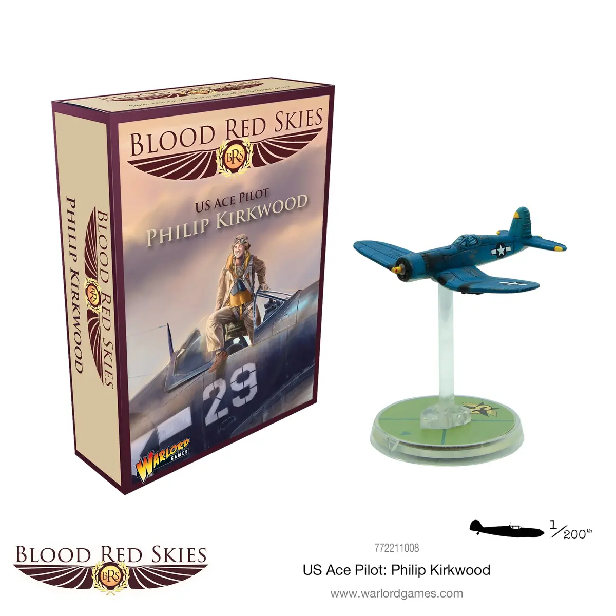 Blood Red Skies: Us Ace Pilot Philip Kirkwood 1