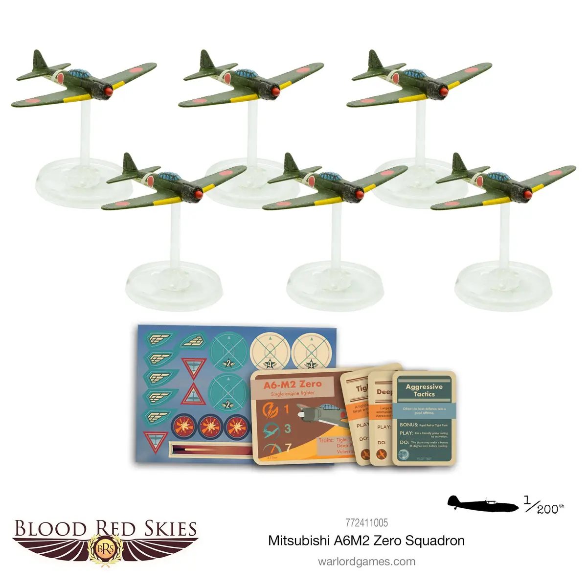 Blood Red Skies Mitsubishi A6m2 Zero Squadron 1