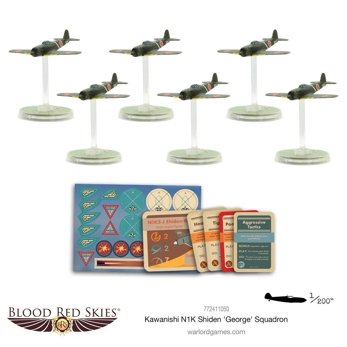 Blood Red Skies Kawanishi N1k2 Shiden-Kai 'George' Squadron 1