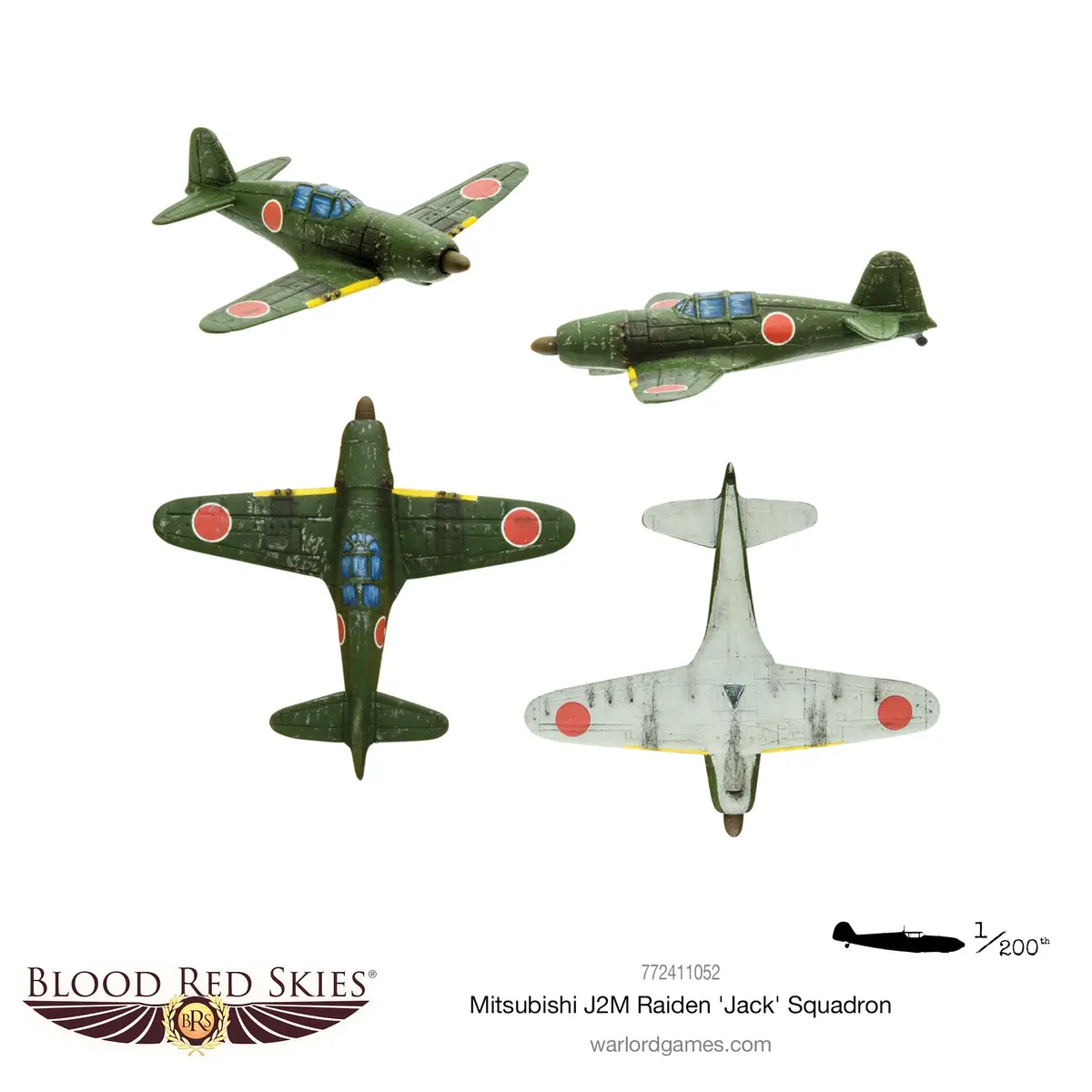 Blood Red Skies Mitsubishi J2m Raiden 'Jack' Squadron 2