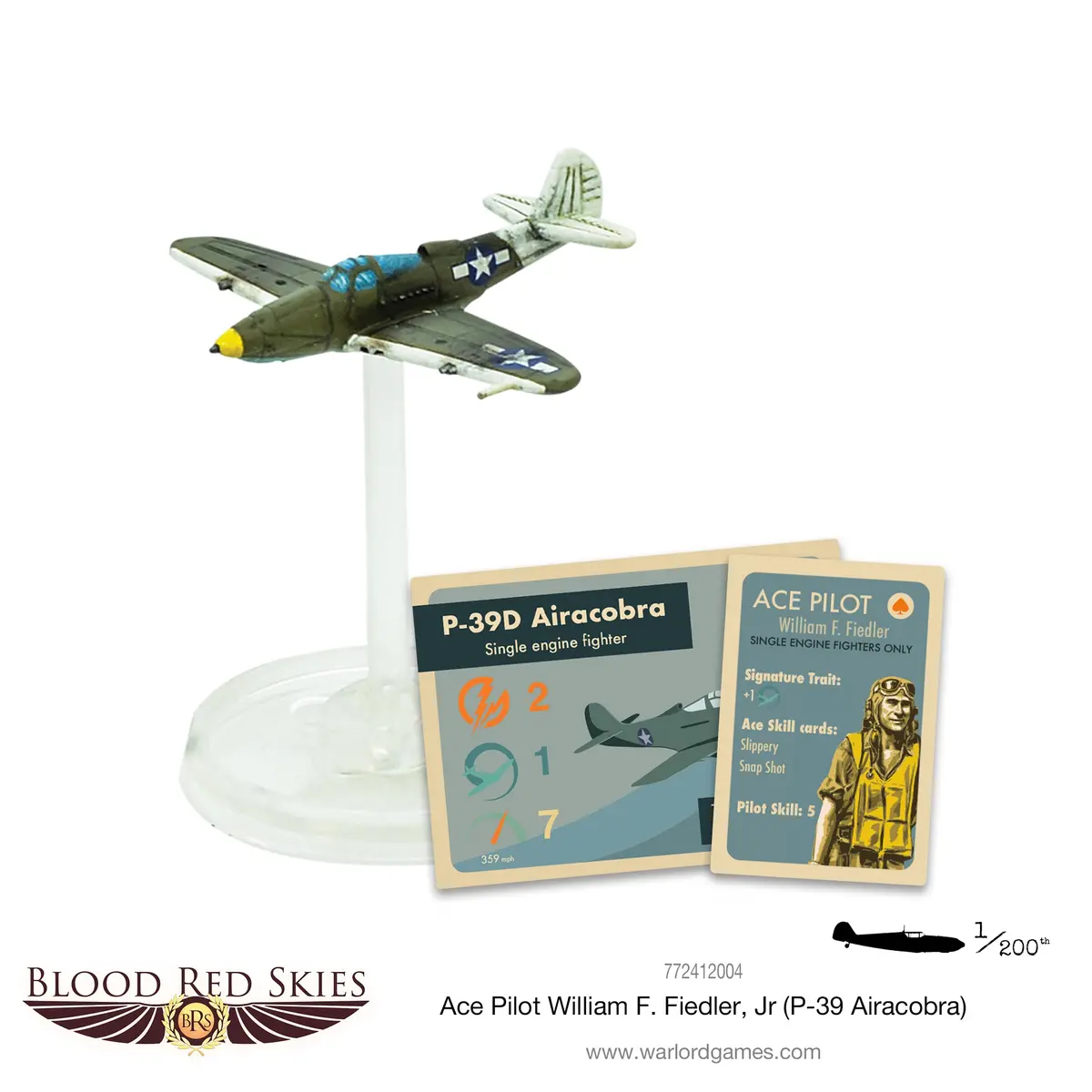 Blood Red Skies Us Ace Pilot William F. Fiedler Jr 1