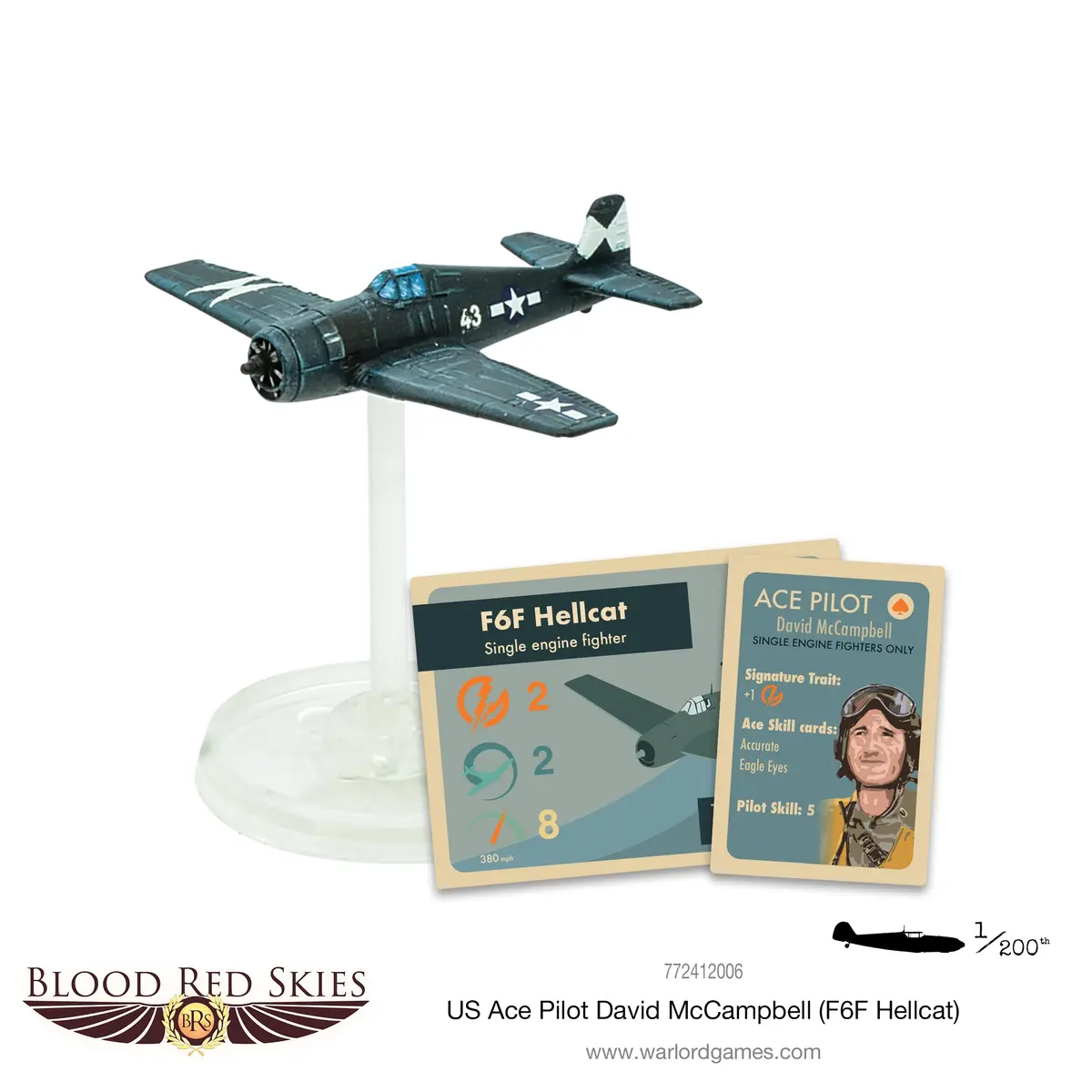 Blood Red Skies Us Ace Pilot: David Mccampbell 1