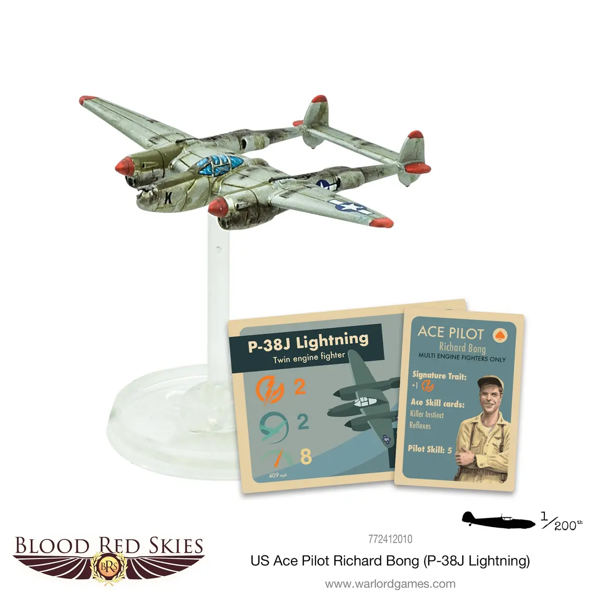 Blood Red Skies Us Ace Pilot Richard Bong 1