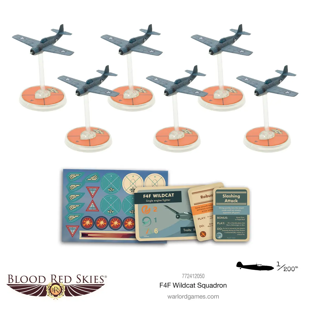 Blood Red Skies Grumman F4f Wildcat Squadron 1