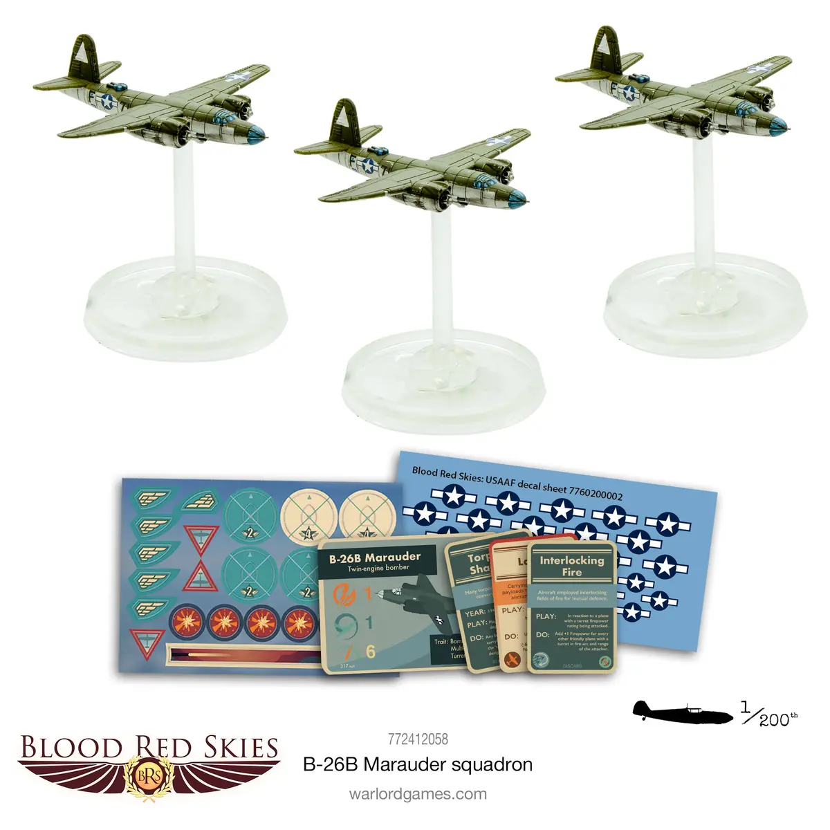 Blood Red Skies B-26B Marauder Squadron 1