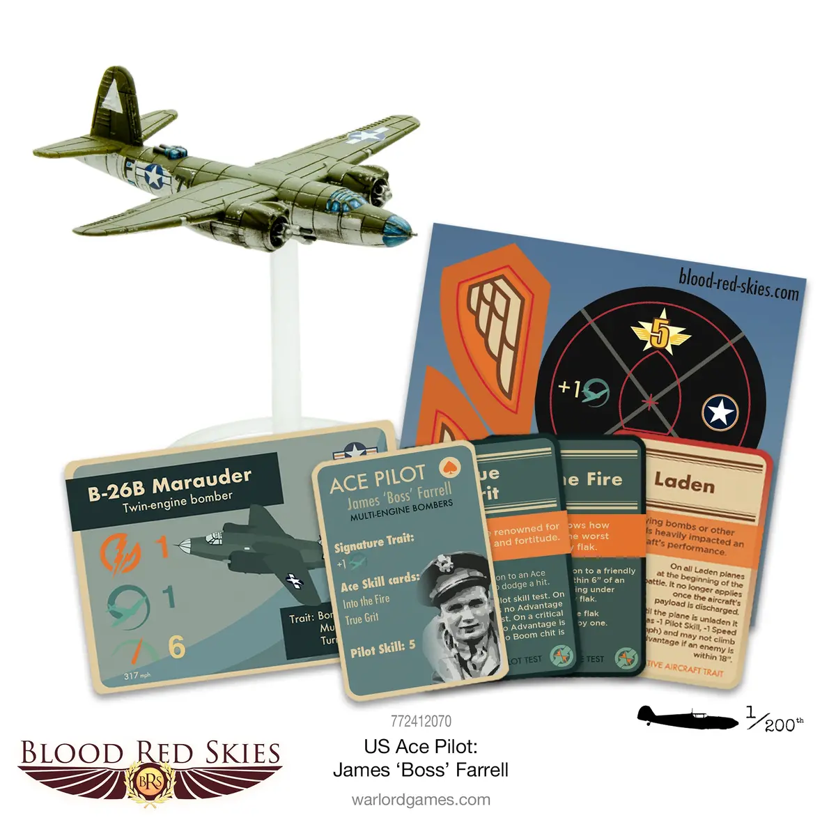 Blood Red Skies Us Ace Pilot James Farrell 1
