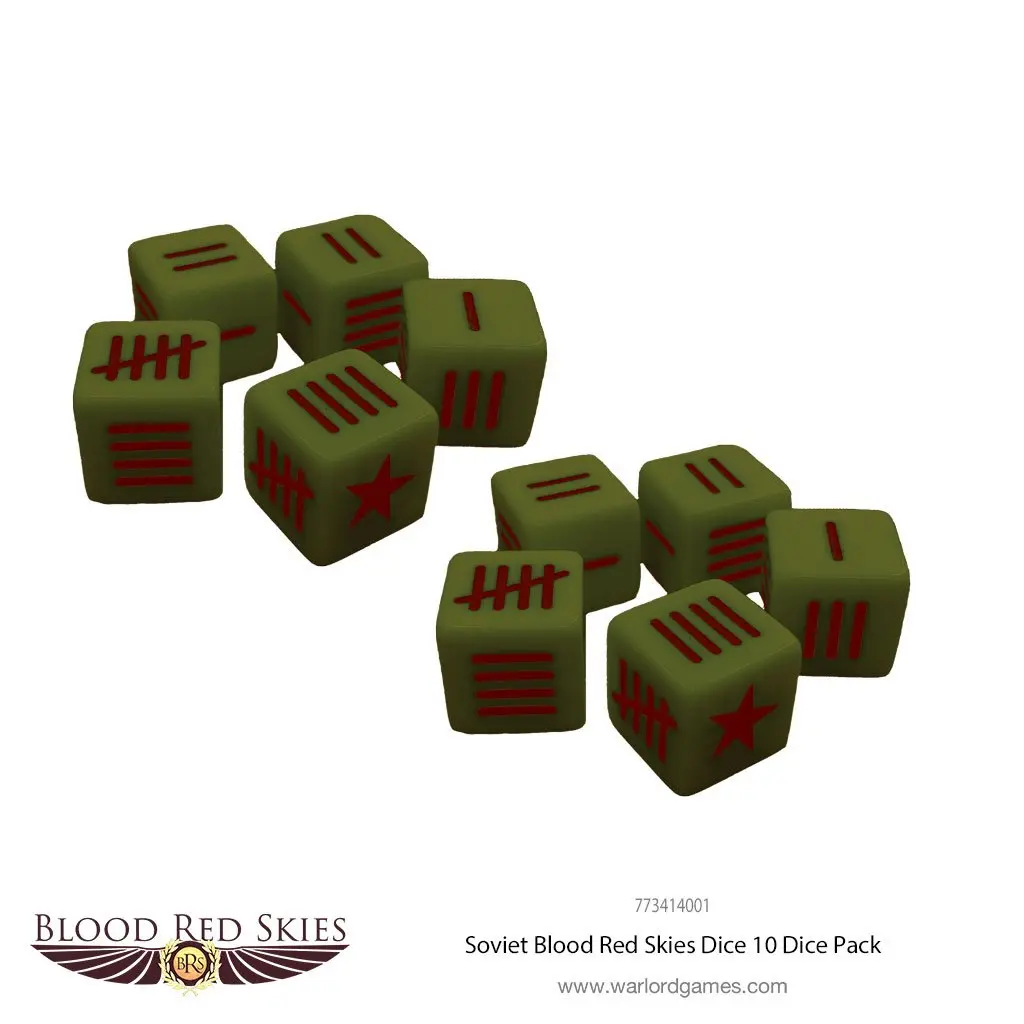 Soviet Blood Red Skies Dice 1