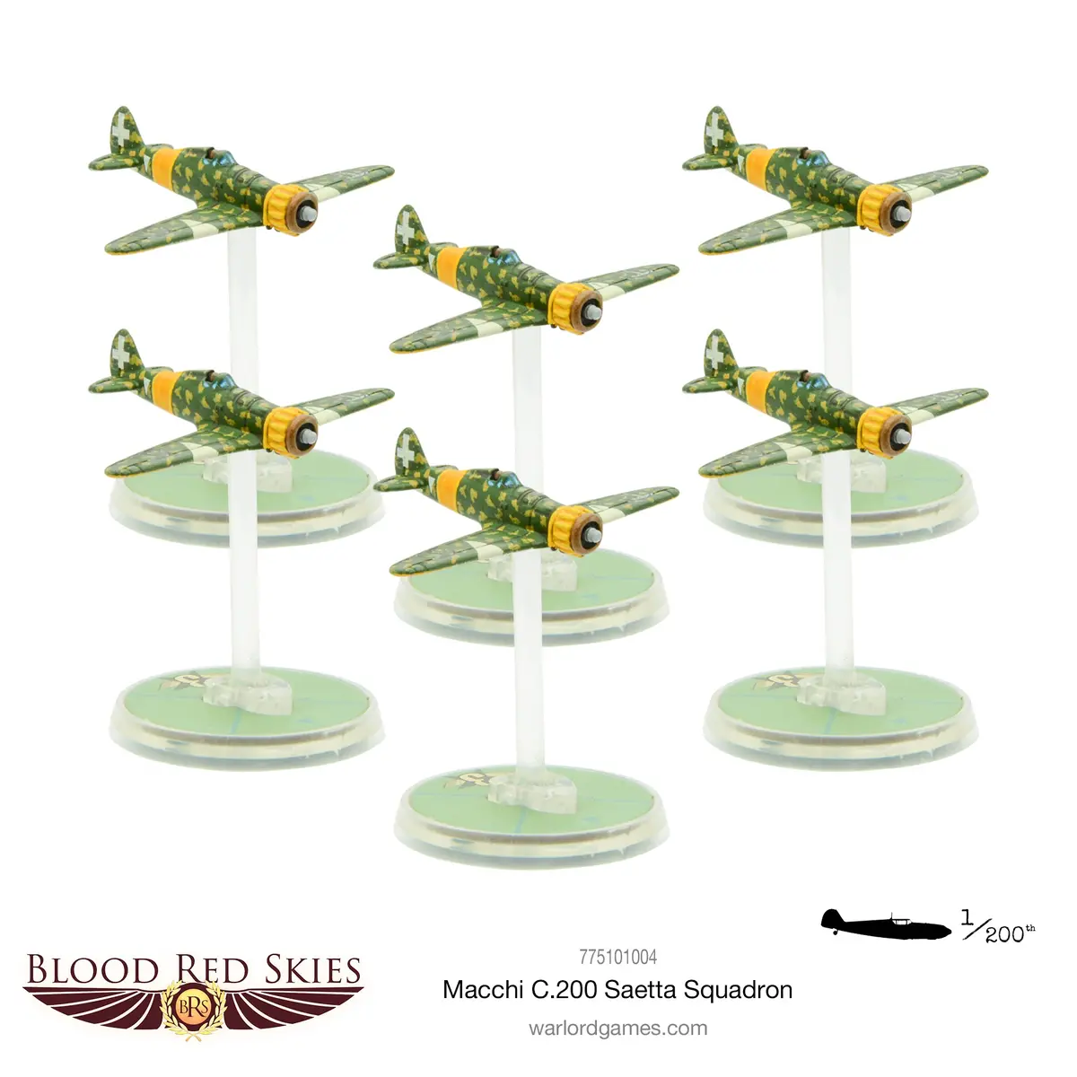 Blood Red Skies: Macchi C.200 Saetta Squadron 1