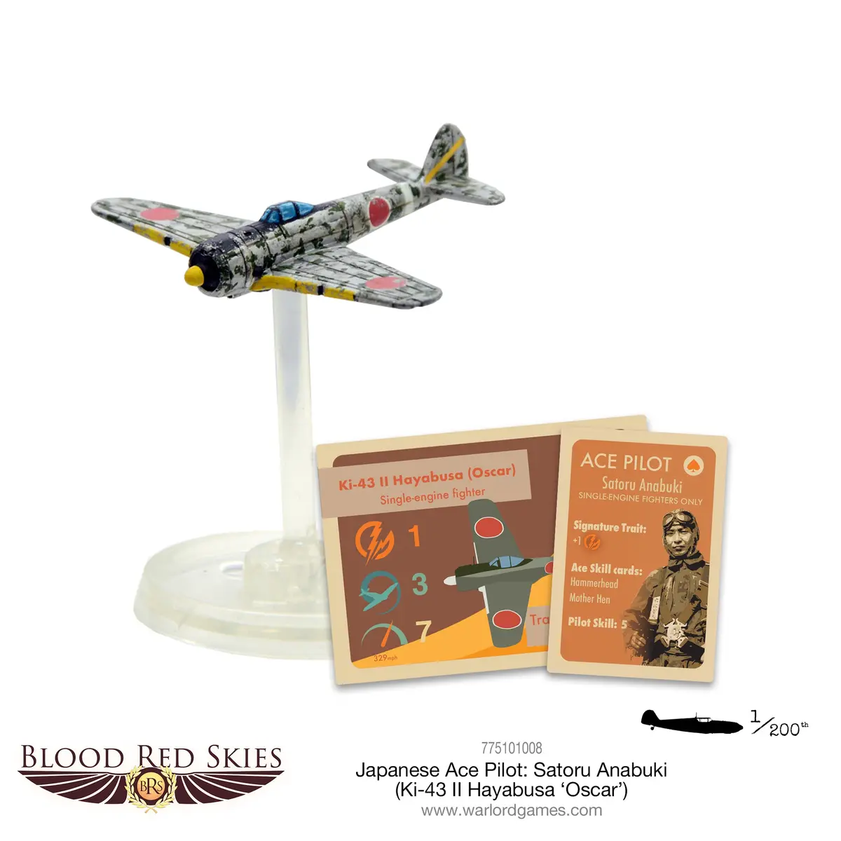 Blood Red Skies Japanese Ace Pilot: Satoru Anabuki 1