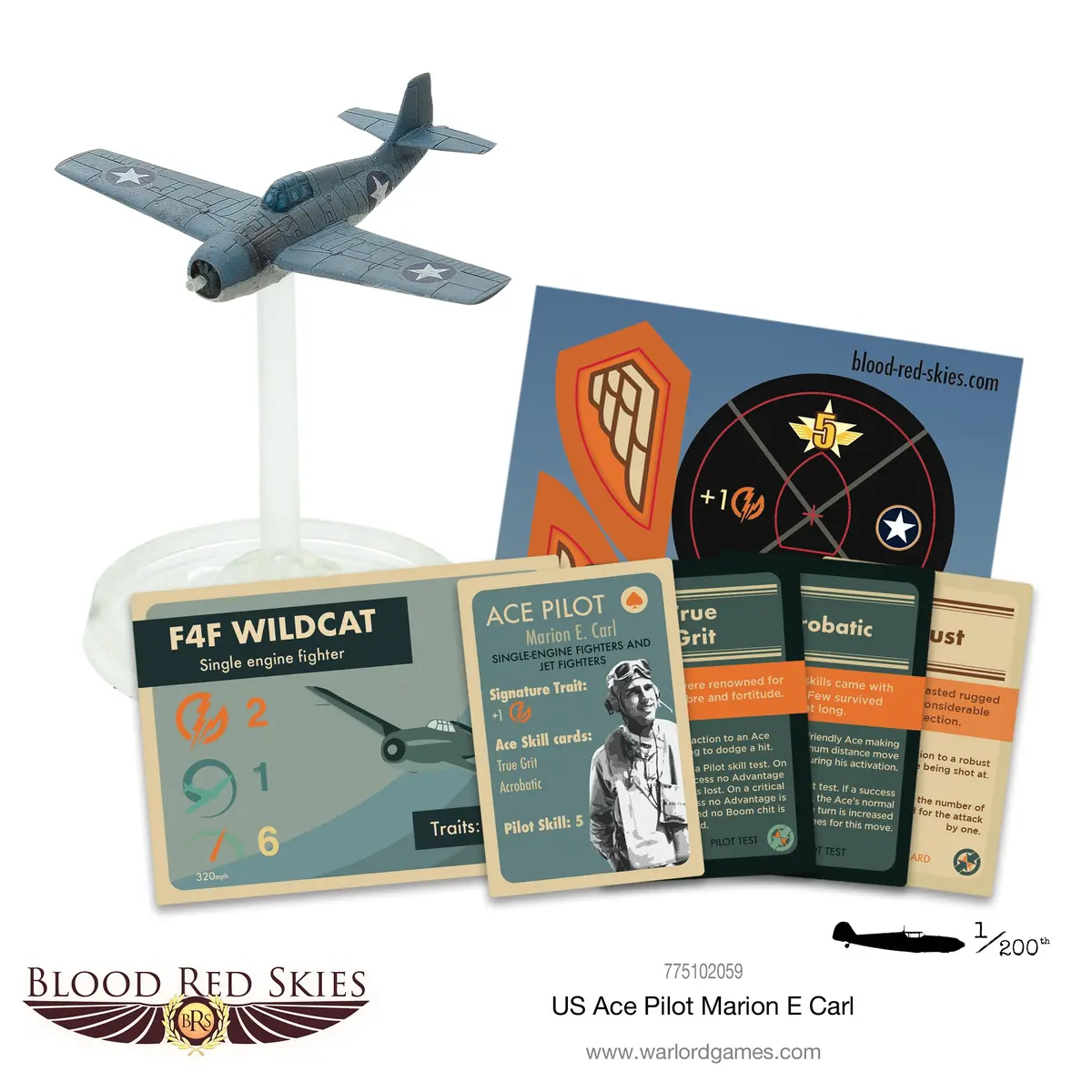 Blood Red Skies: Us Ace Pilot Marion E Carl 1