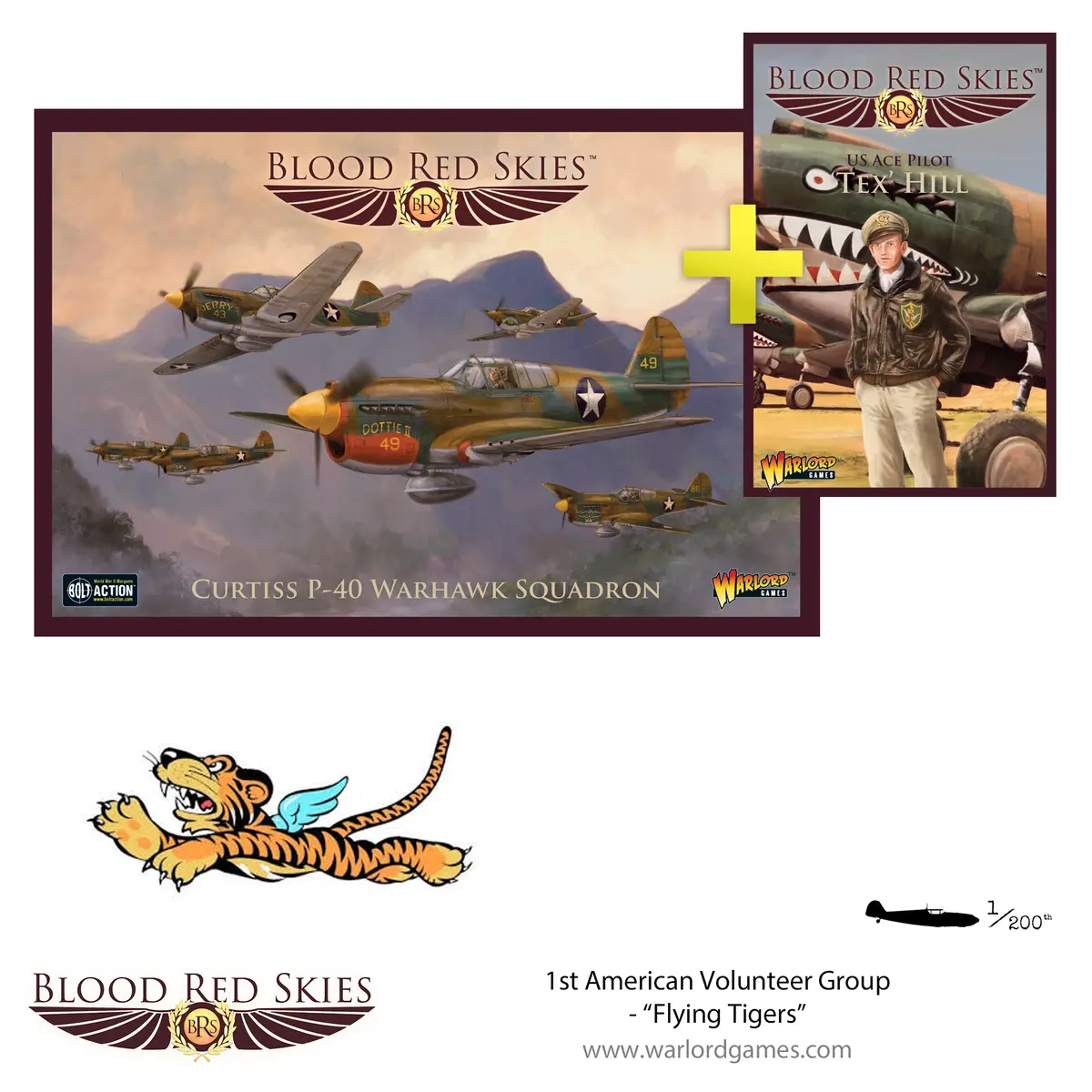 1St American Volunteer Group - "Flying Tigers", P-40 Squadron 1
