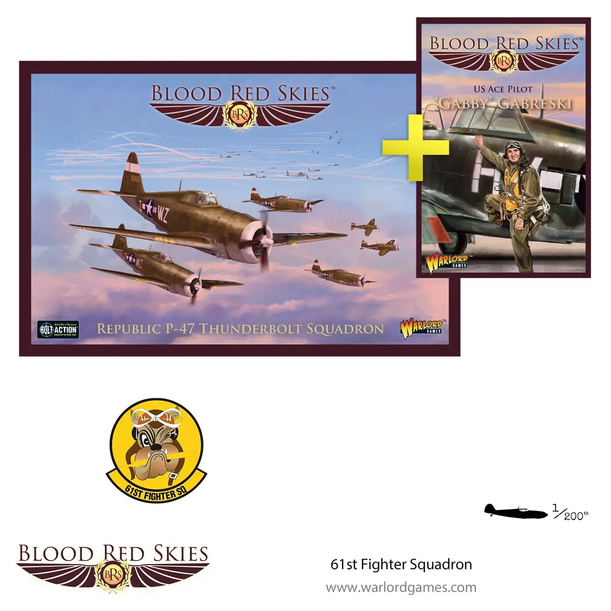61St Fighter Squadron, P-47 Thunderbolt Squadron 1
