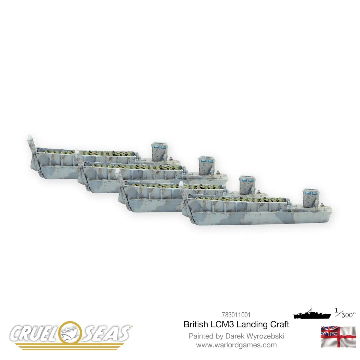 British Lcm3 Landing Craft 2