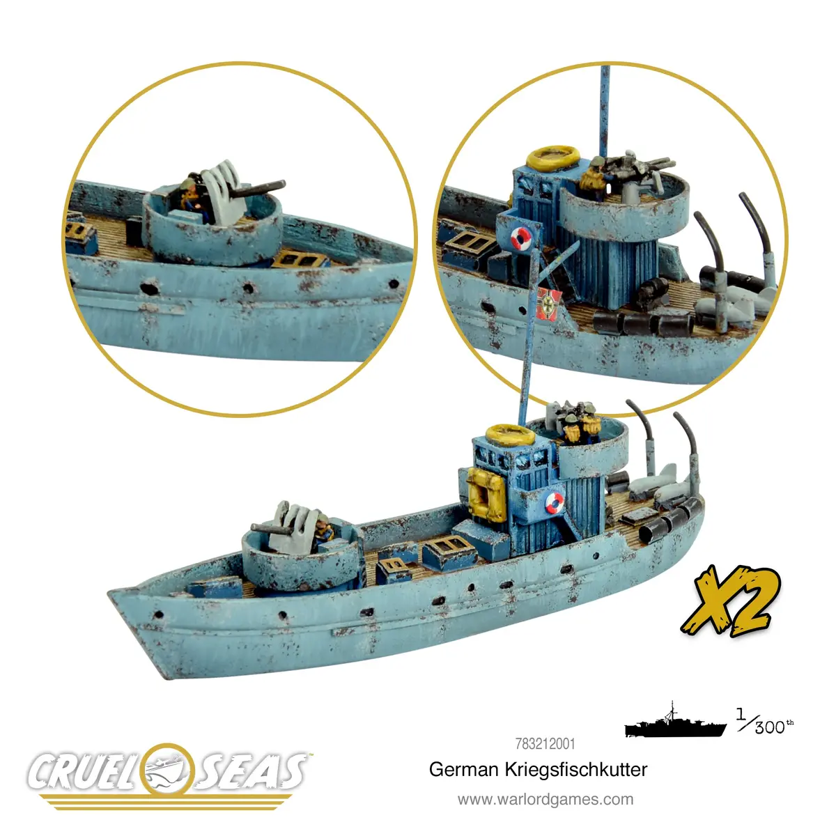 Cruel Seas: German Kriegsfischkutter 1