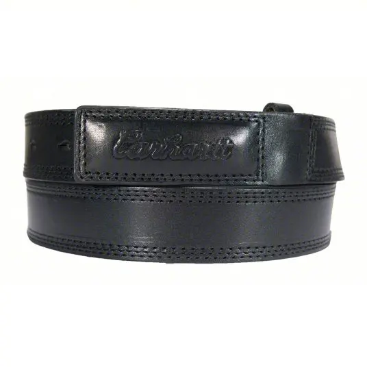 Bridle Leather Scratchless Belt - Black 1