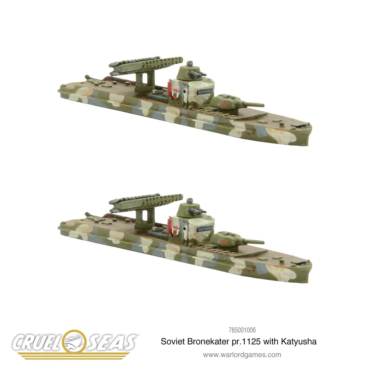 Cruel Seas: Soviet Bronekater Pr.1125 With Katyusha 1