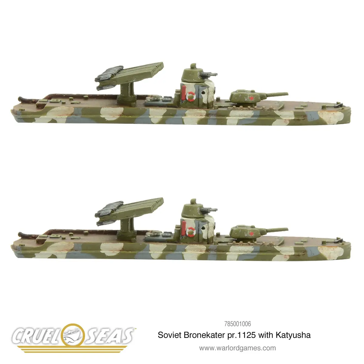 Cruel Seas: Soviet Bronekater Pr.1125 With Katyusha 2
