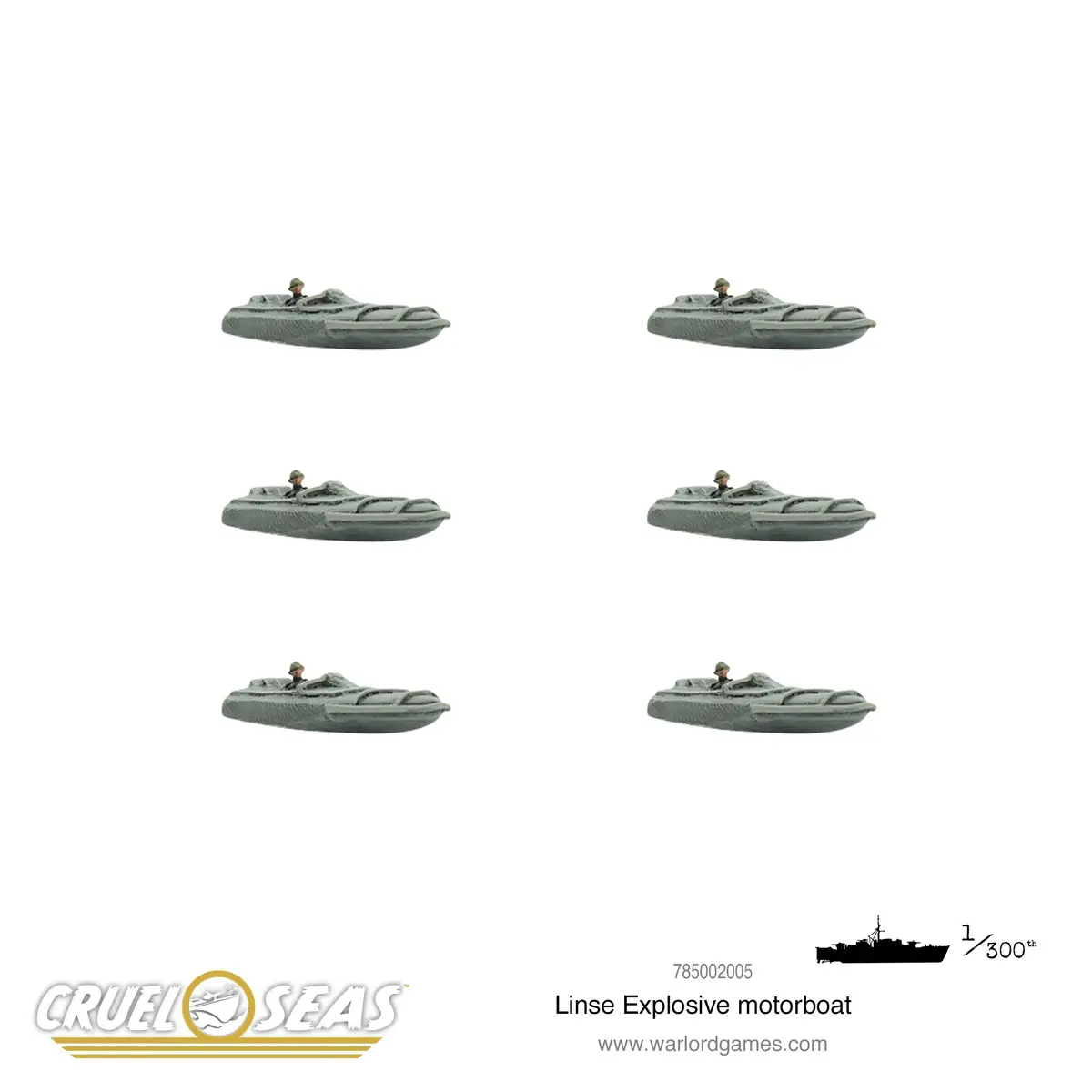 Cruel Seas: Linse Explosive Motorboat 1