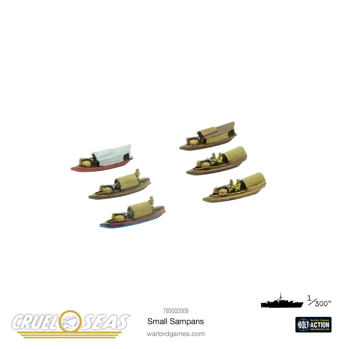 Cruel Seas: Small Sampans 1