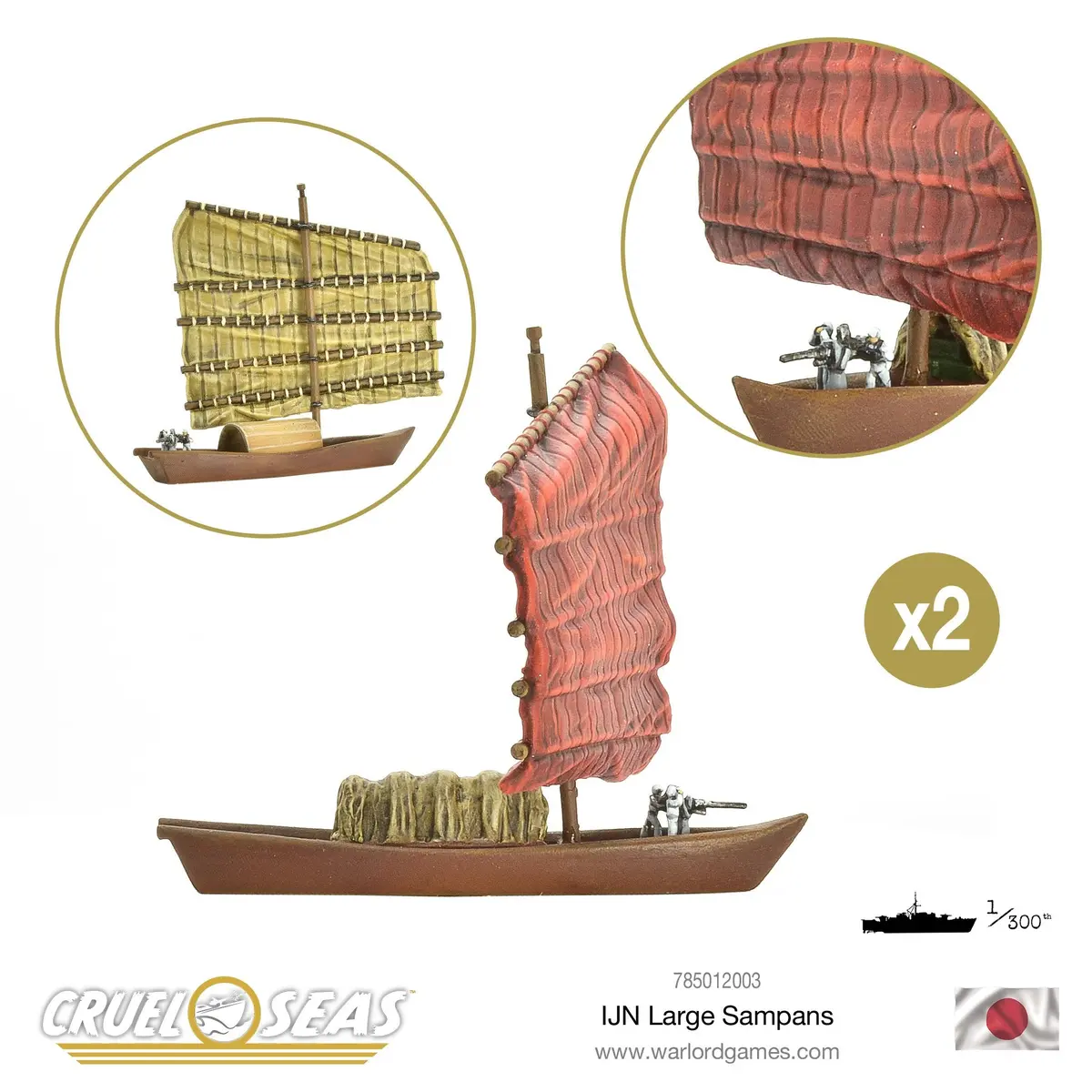Ijn Large Sampans 1