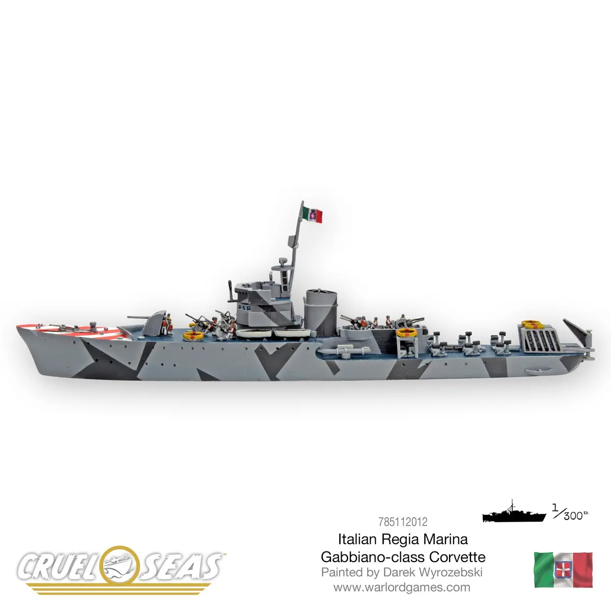 Italian Gabbiano-Class Corvette 1