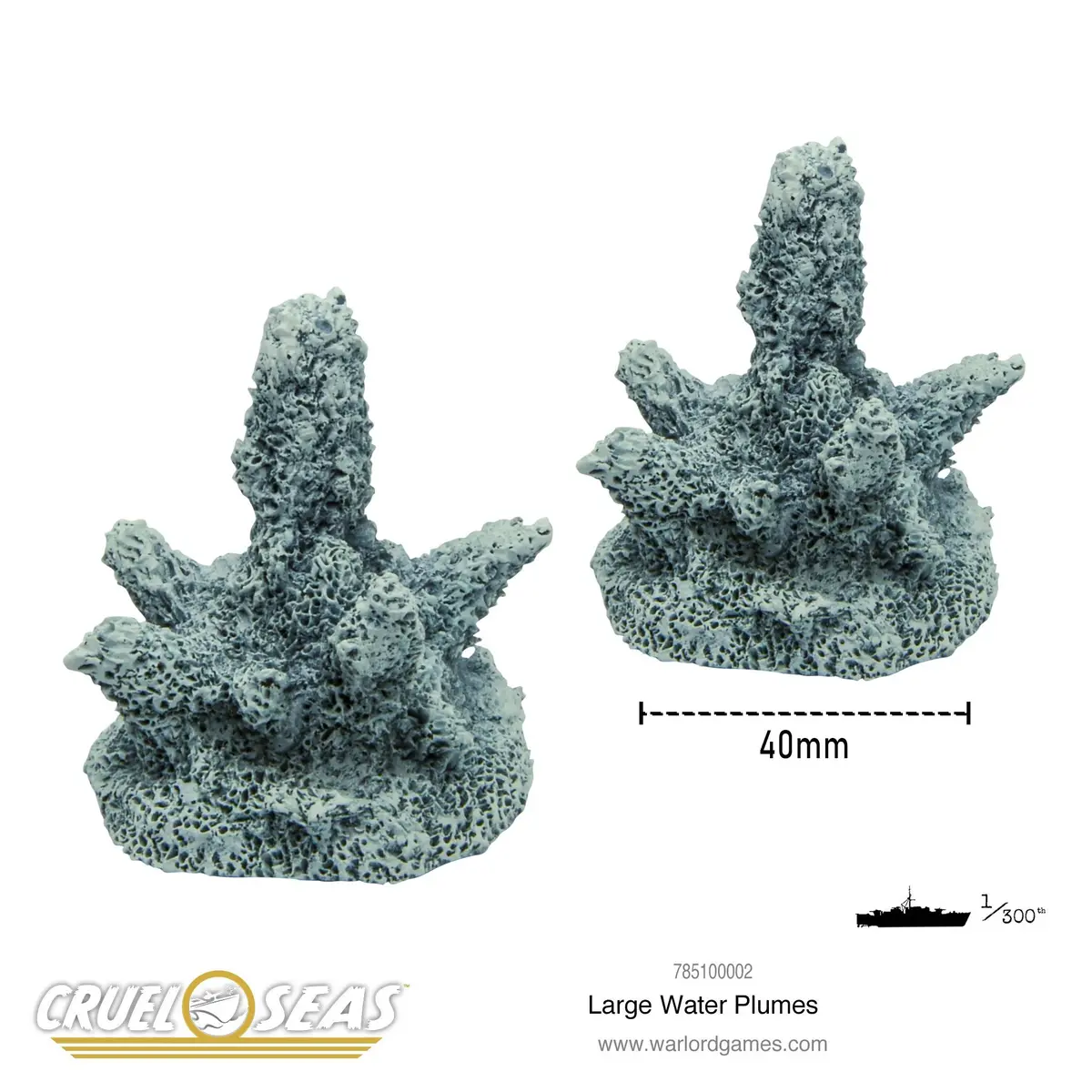 Cruel Seas Large Water Plumes Pack 1