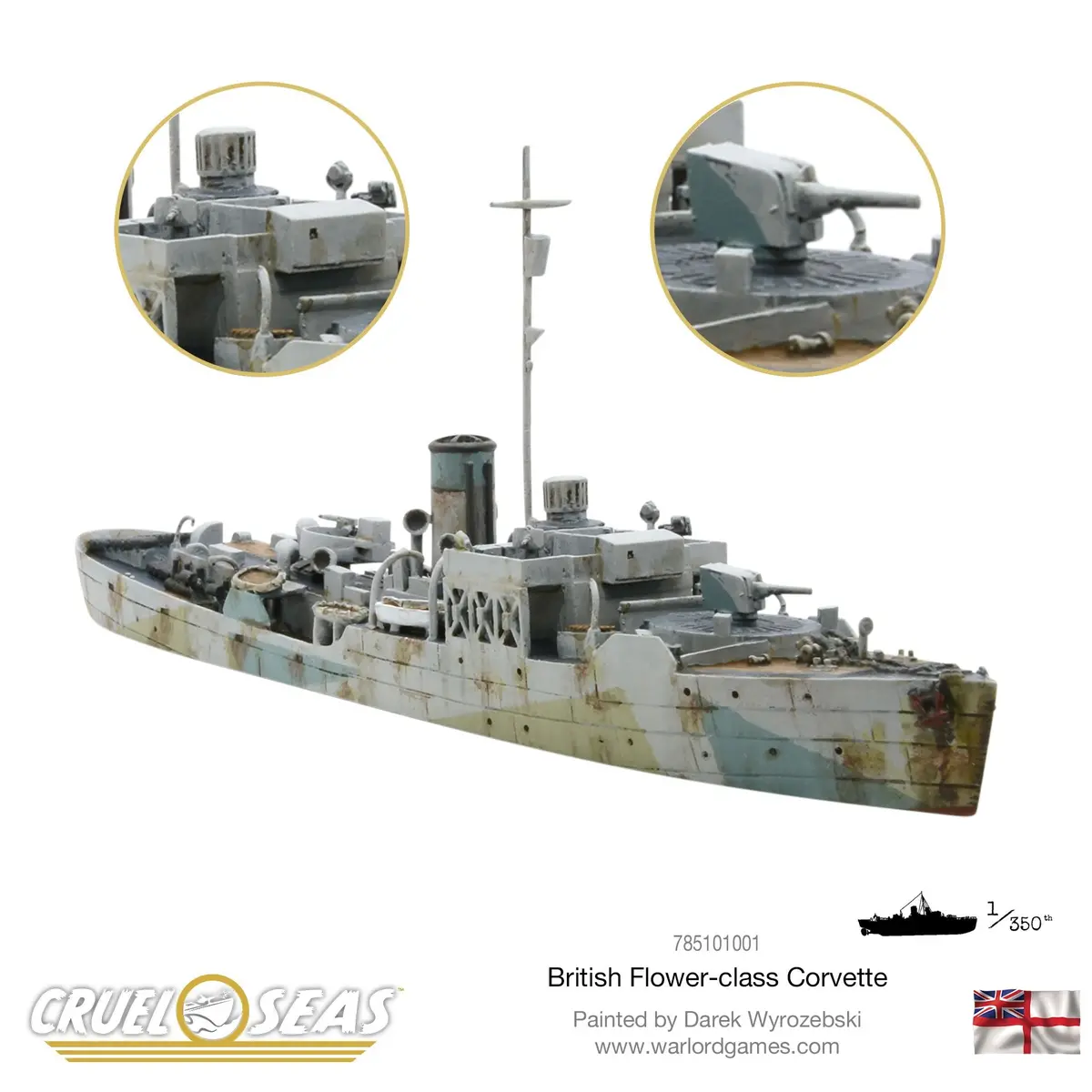 Cruel Seas: Flower-Class Corvette 1