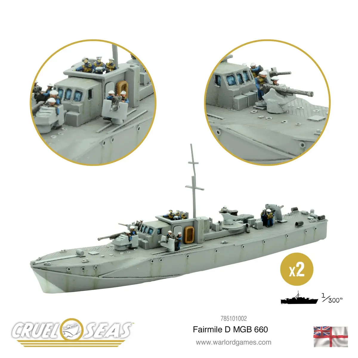 Cruel Seas: Fairmile D Mgb 660 2